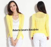 Cardigan Amarelo