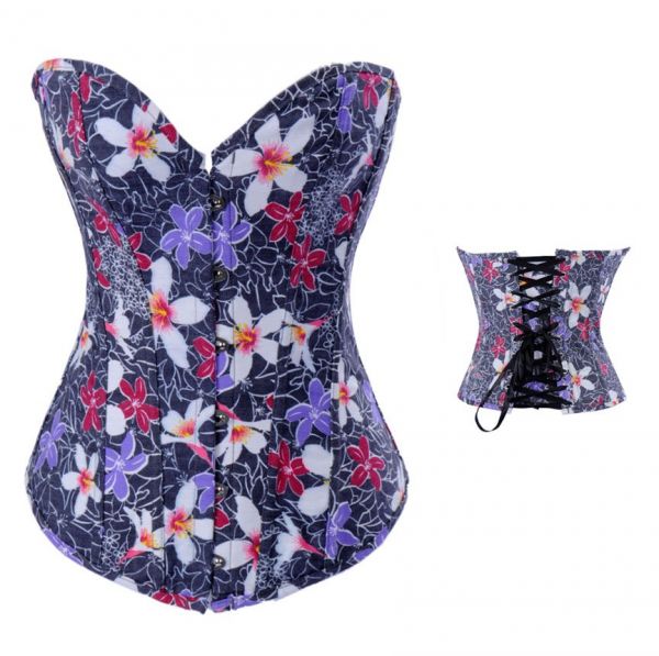 Corselet Floral 3