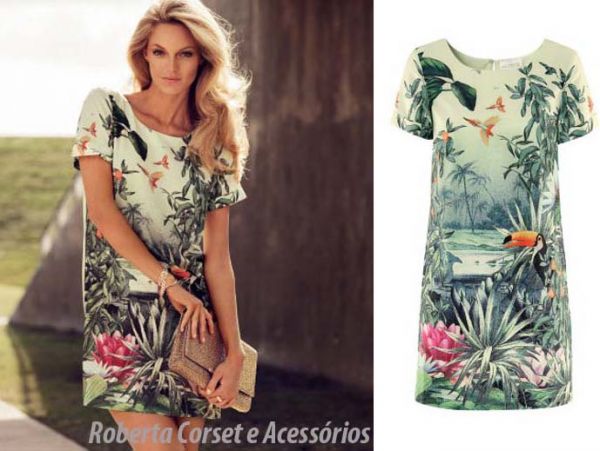 Vestido Solto Tropicalle